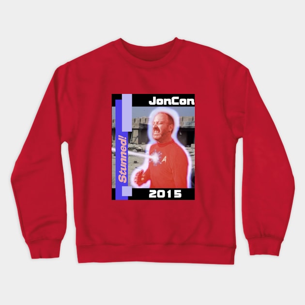 JonCon 2015 - Stunned! Crewneck Sweatshirt by JonCon